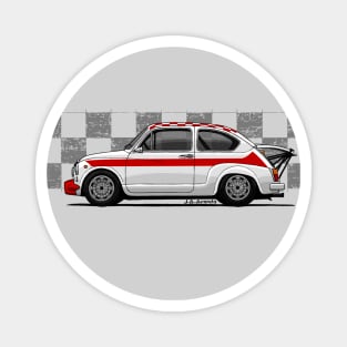 The coolest and cutests italian racing car Magnet